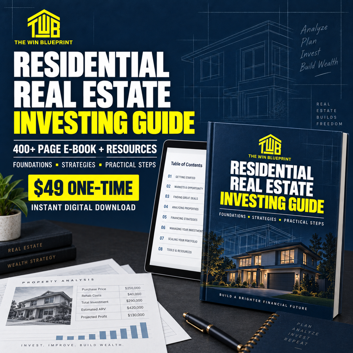 The Blueprint: Residential Real Estate Investing Guide