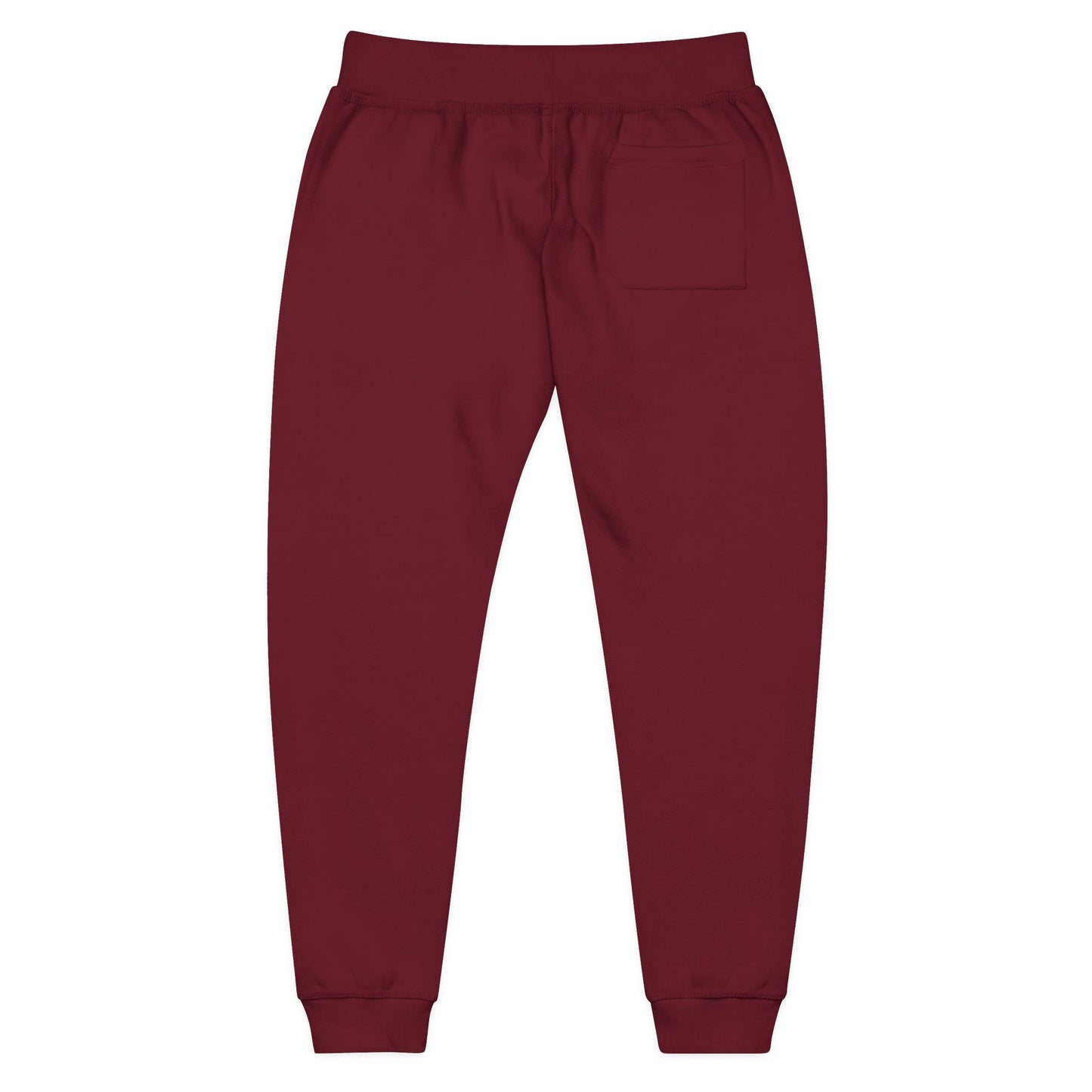 Cozy Unisex Fleece Sweatpants with Embroidery, Comfortable Lounge Pants, Gift for Her/Him, Casual Wear, Fall/Winter Essentials