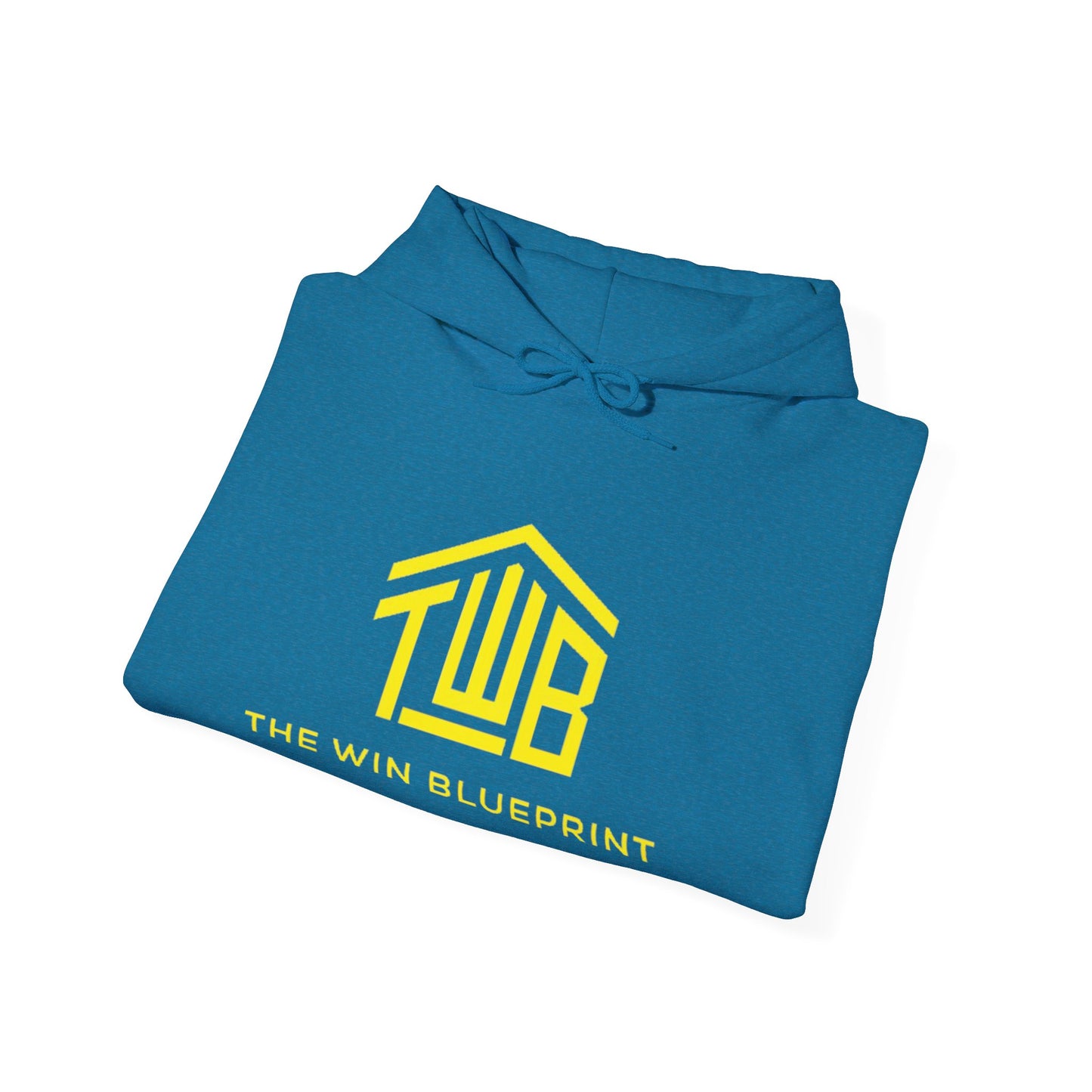 Modern Win Blueprint Hoodie, Unisex Hoodie for Motivational Fitness, Casual Wear, Gift for Goal-Setters, Cozy Apparel