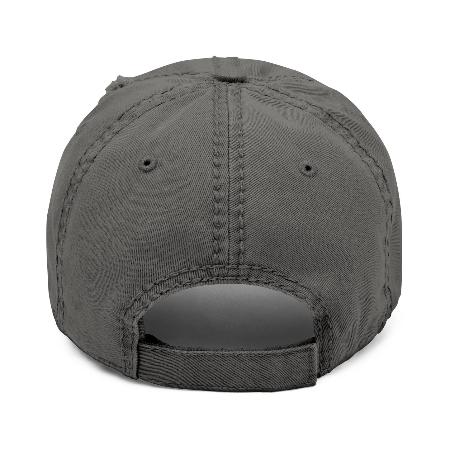 Distressed Dad Hat with Embroidery - Casual Style Accessory, Gift for Dads, Summer Fashion, Everyday Wear, Trendy Headwear