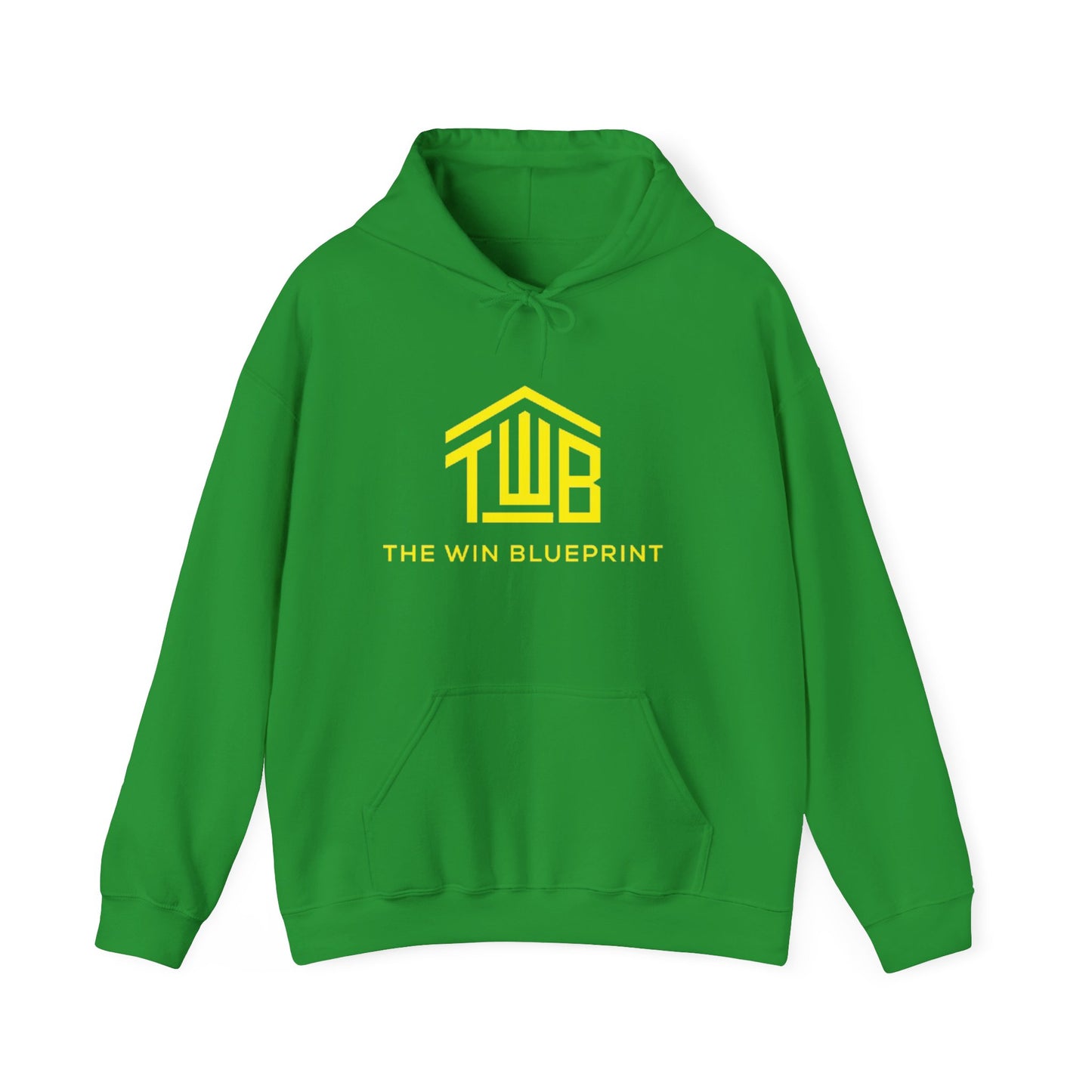 Modern Win Blueprint Hoodie, Unisex Hoodie for Motivational Fitness, Casual Wear, Gift for Goal-Setters, Cozy Apparel
