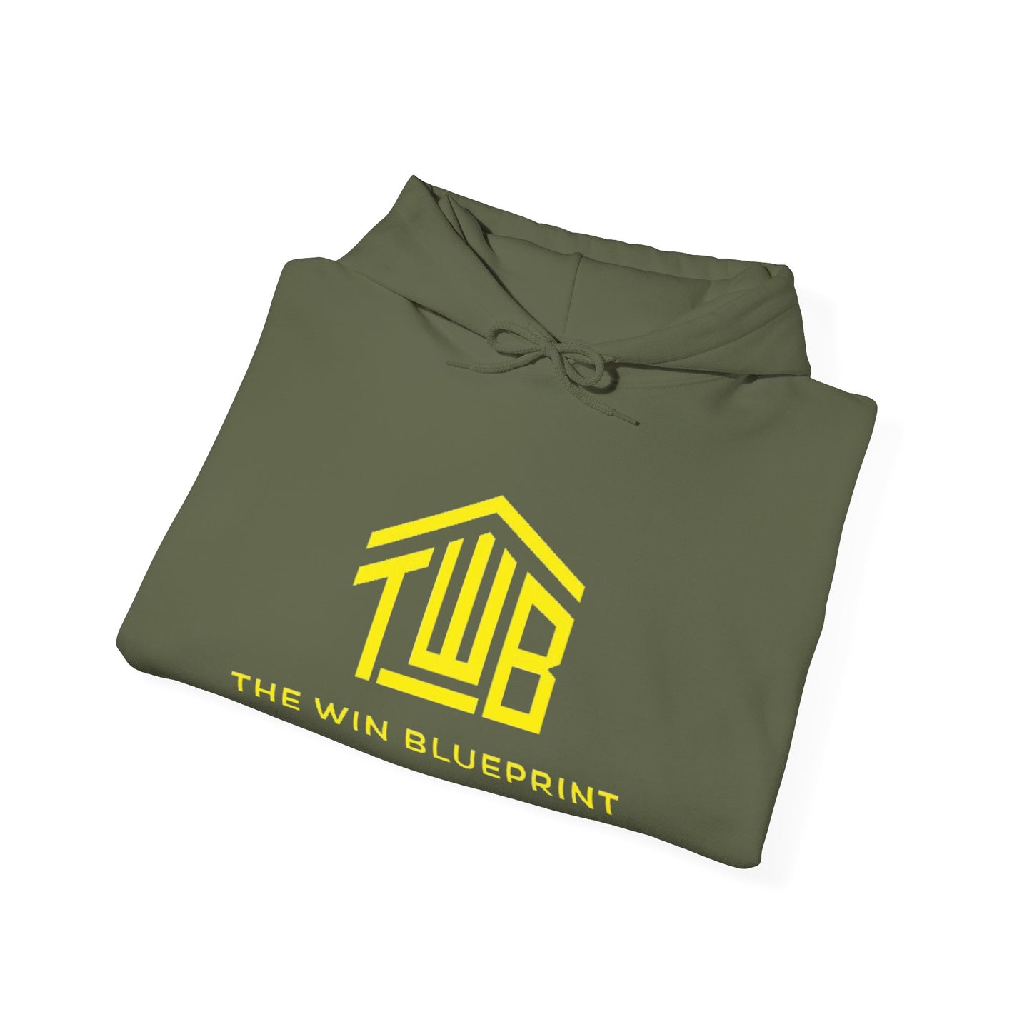 Modern Win Blueprint Hoodie, Unisex Hoodie for Motivational Fitness, Casual Wear, Gift for Goal-Setters, Cozy Apparel