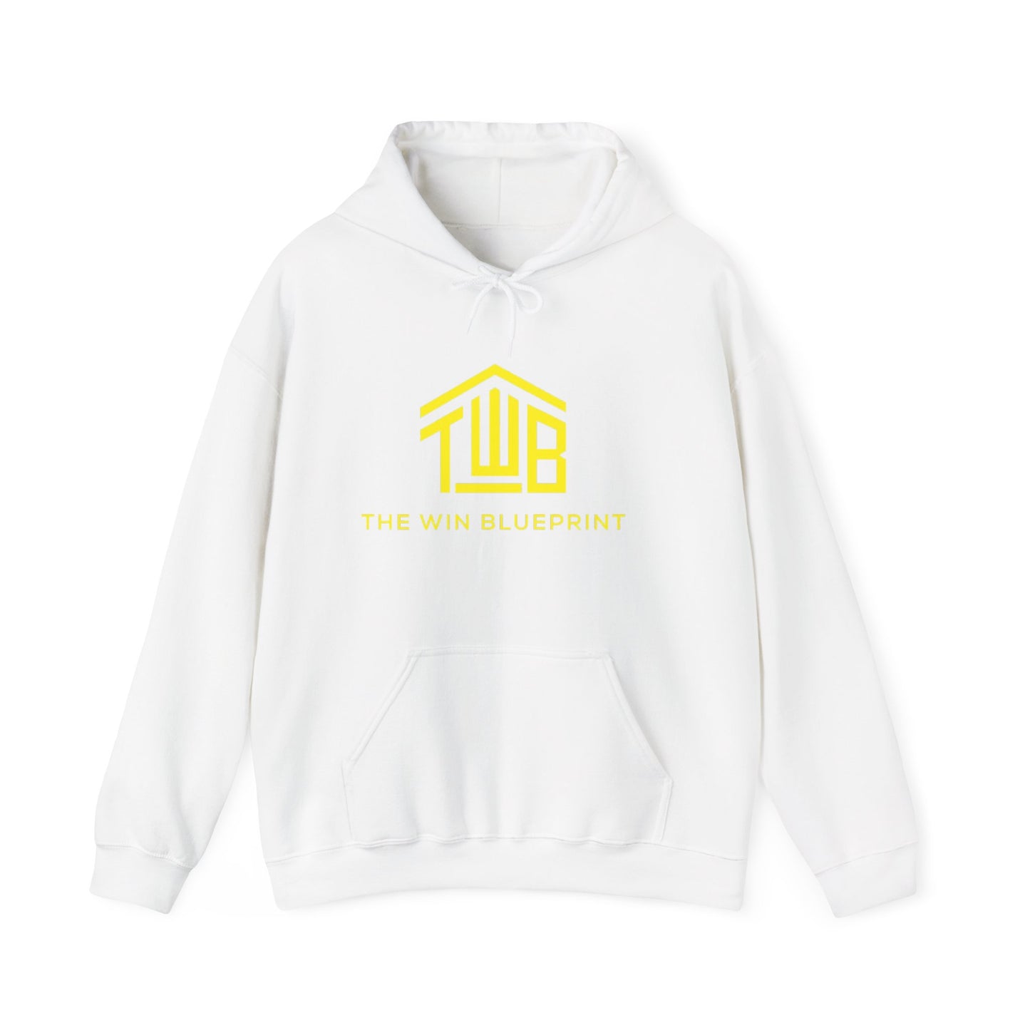 Modern Win Blueprint Hoodie, Unisex Hoodie for Motivational Fitness, Casual Wear, Gift for Goal-Setters, Cozy Apparel