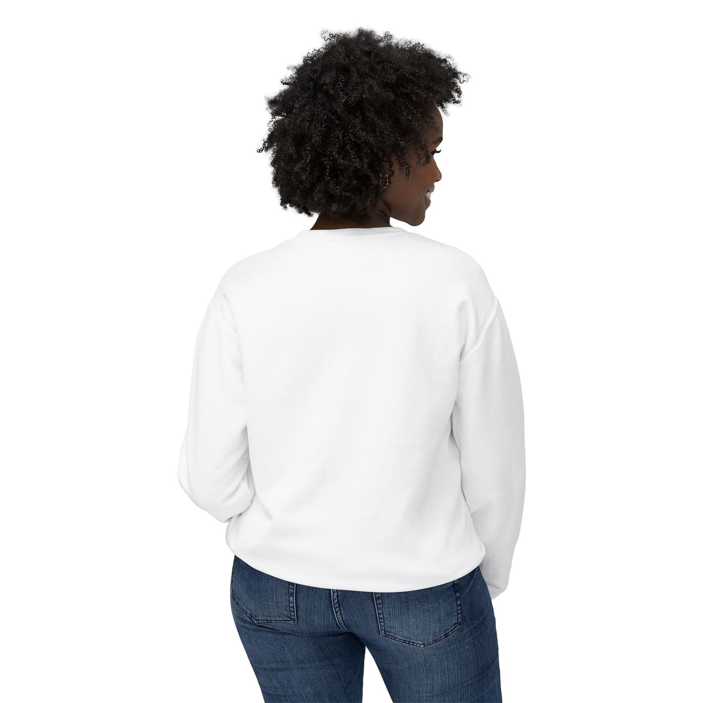 Unisex Lightweight Crewneck Sweatshirt - The Work Blueprint, Casual Gift, Cozy Layer, Everyday Comfort, Creative Vibes