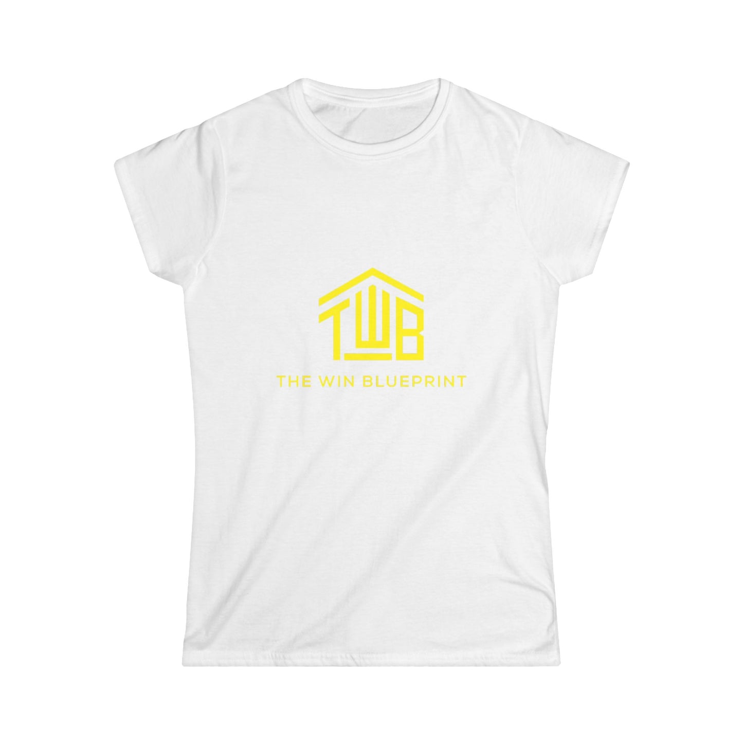 Women's Softstyle Tee with Home Theme, Cozy Casual Top, Gift for Her, Summer Wardrobe Staple, Graphic Tee for Friends, Housewarming Shirt