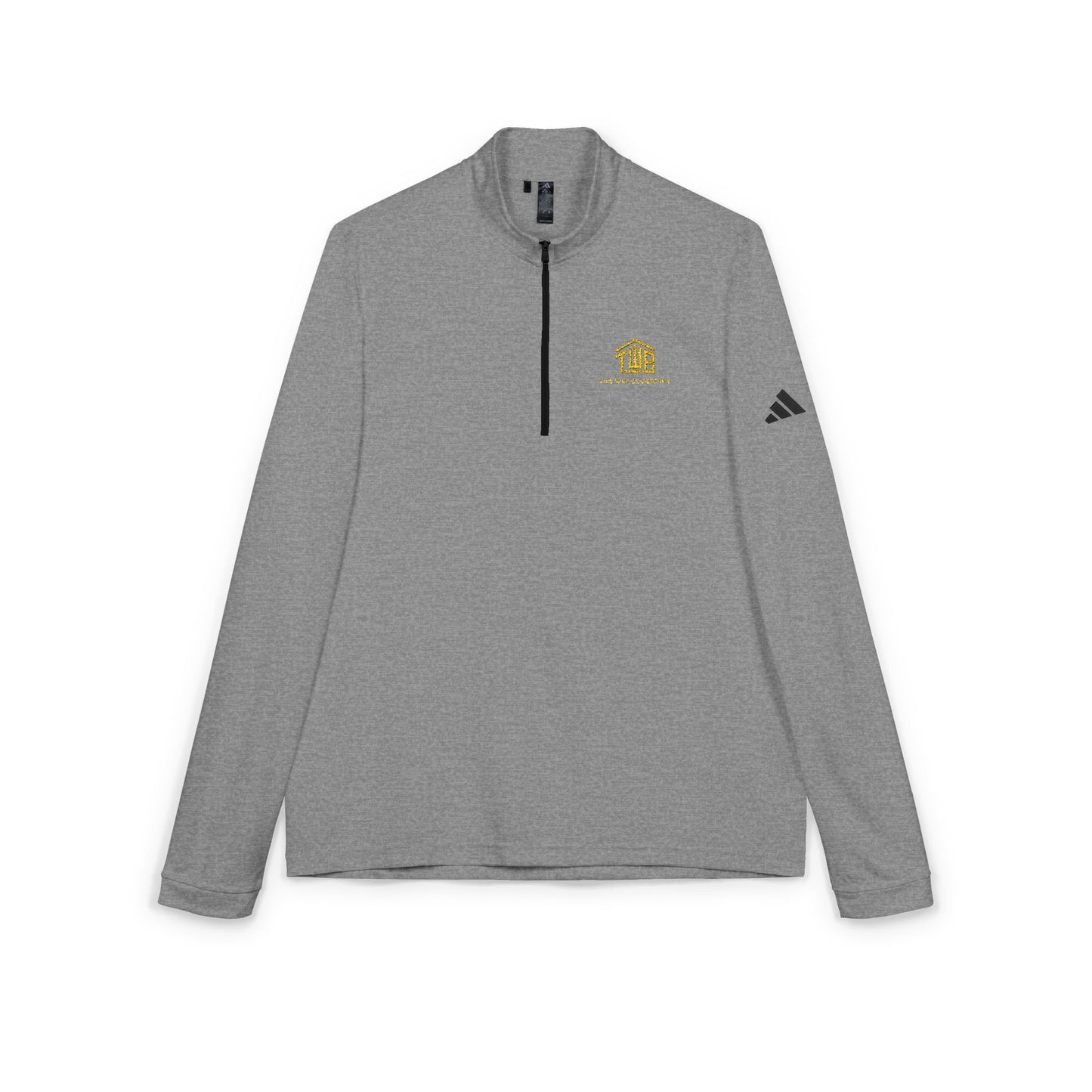 adidas® Quarter-Zip Pullover - Custom Embroidered Activewear, Sportswear, Fitness Apparel, Gift for Athletes, Casual Style