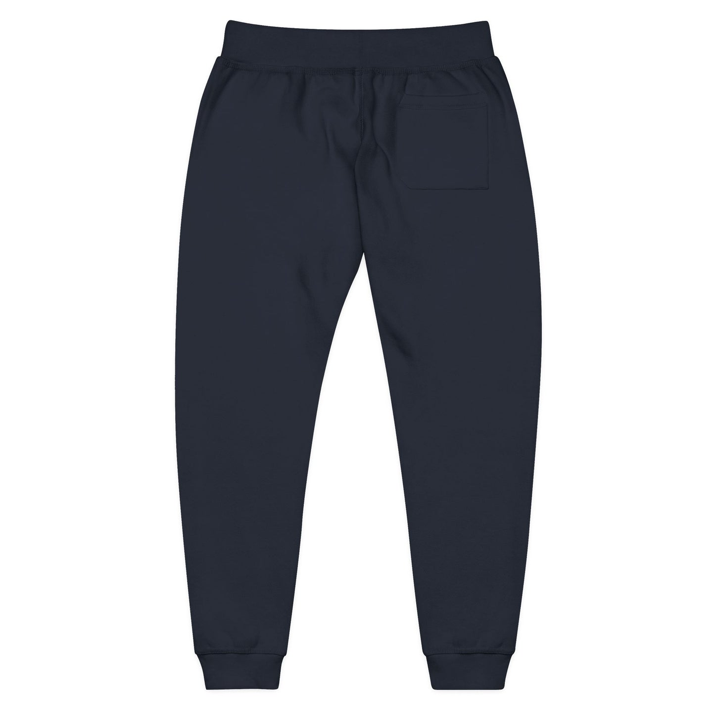 Cozy Unisex Fleece Sweatpants with Embroidery, Comfortable Lounge Pants, Gift for Her/Him, Casual Wear, Fall/Winter Essentials