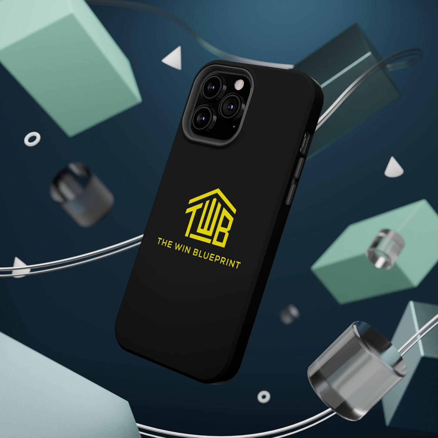 Magnetic Phone Cases for The Win Blueprint, Custom Tough Case, Gift for Homeowners, Stylish Protection, Durable Mobile Cover
