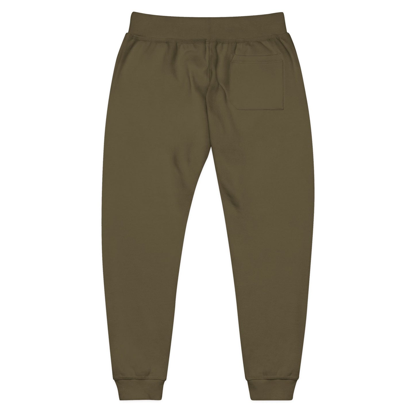 Cozy Unisex Fleece Sweatpants with Embroidery, Comfortable Lounge Pants, Gift for Her/Him, Casual Wear, Fall/Winter Essentials
