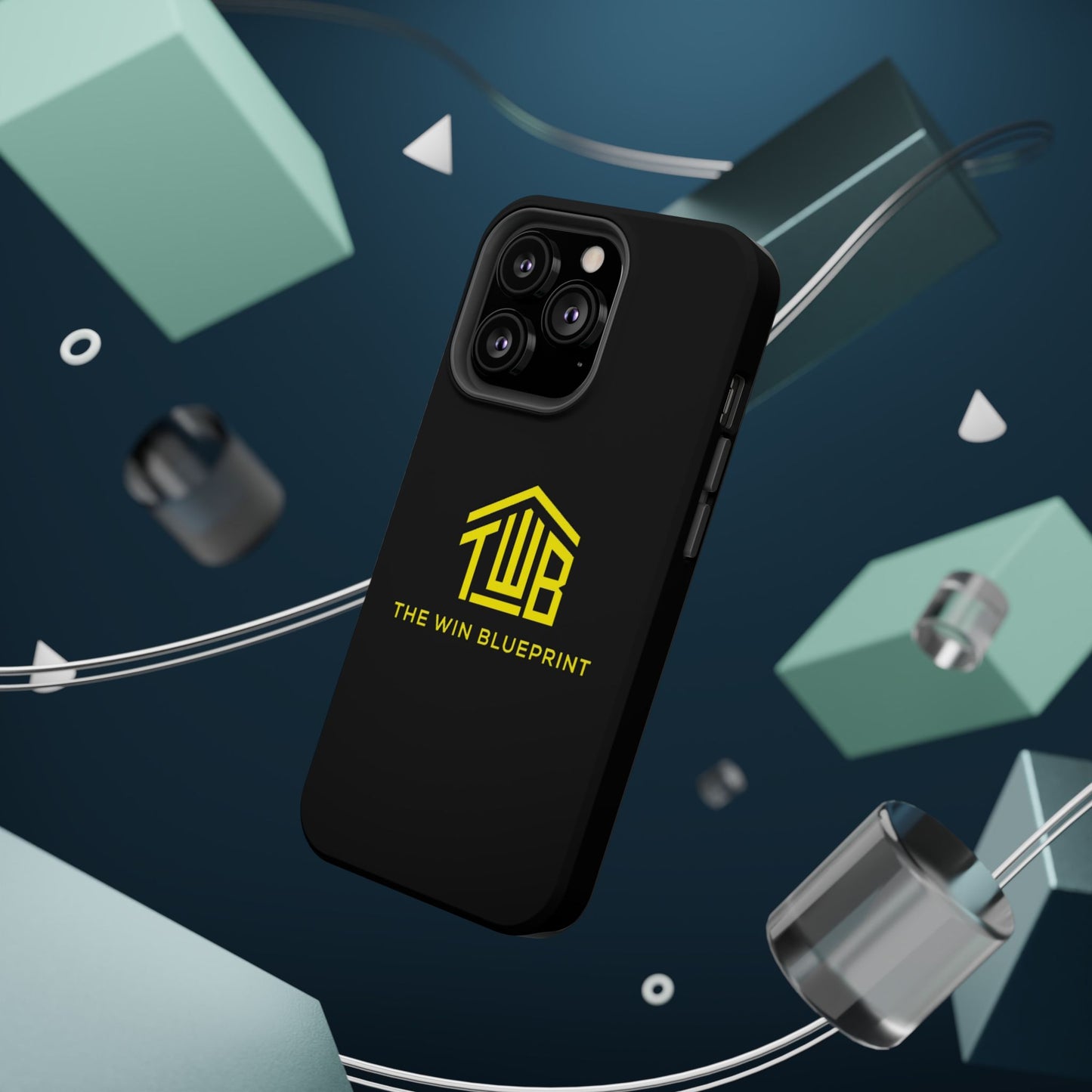 Magnetic Phone Cases for The Win Blueprint, Custom Tough Case, Gift for Homeowners, Stylish Protection, Durable Mobile Cover
