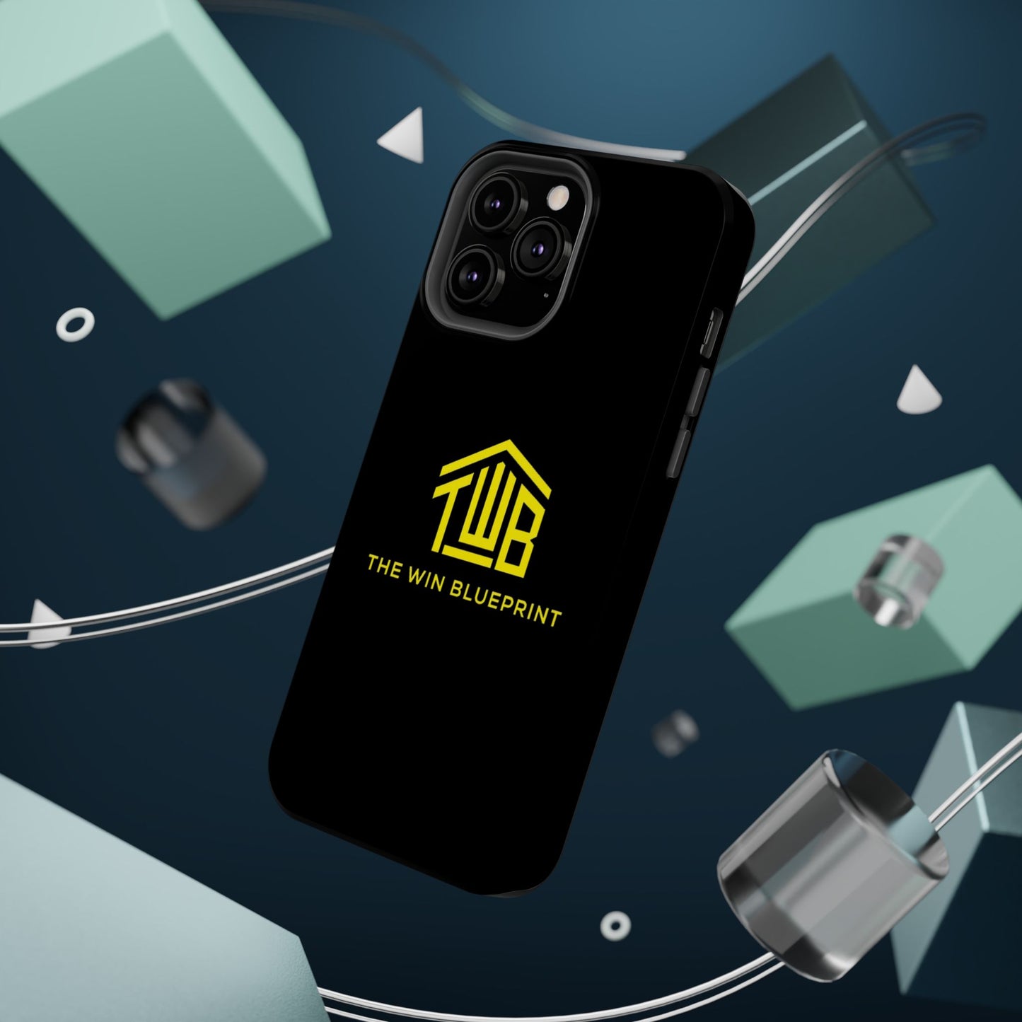 Magnetic Phone Cases for The Win Blueprint, Custom Tough Case, Gift for Homeowners, Stylish Protection, Durable Mobile Cover