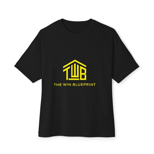 Stylish Unisex Oversized Tee - The WIn Blueprint, Comfortable Casual T-Shirt, Perfect Gift for Friends, Unique Fashion Statement, [...]