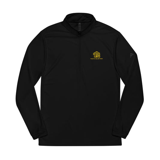 adidas® Quarter-Zip Pullover - Custom Embroidered Activewear, Sportswear, Fitness Apparel, Gift for Athletes, Casual Style