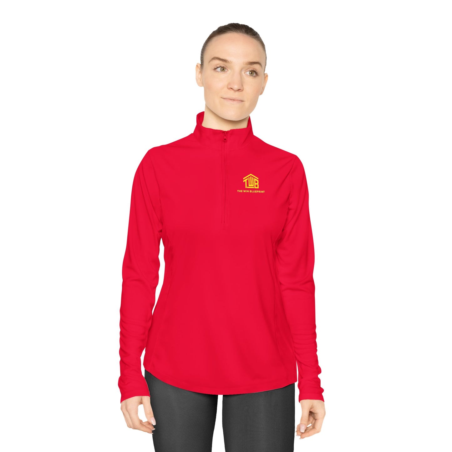 Stylish Ladies Quarter-Zip Pullover, Perfect for Workout, Casual Outings, Fall Layers, Gift for Her, Cozy & Chic