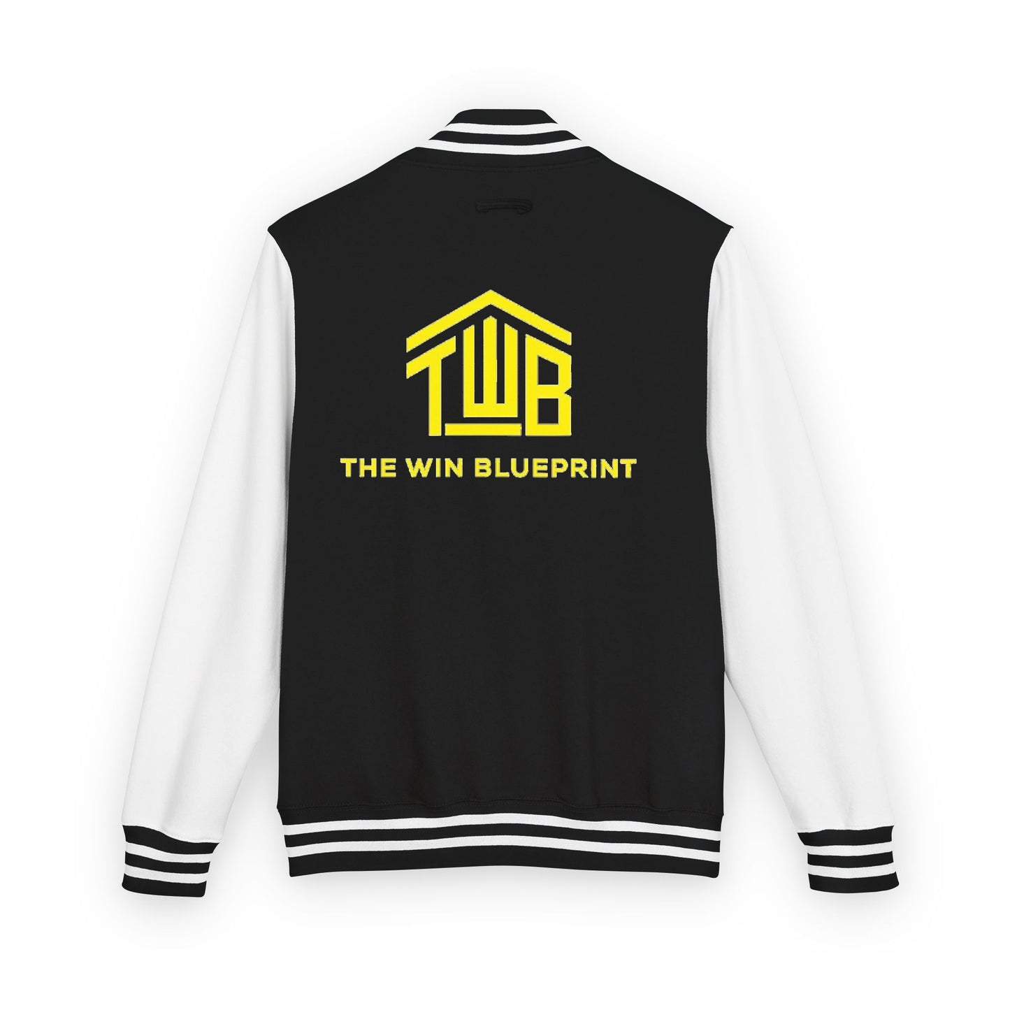 Letterman Jacket — “The Win Blueprint” Logo Varsity Jacket