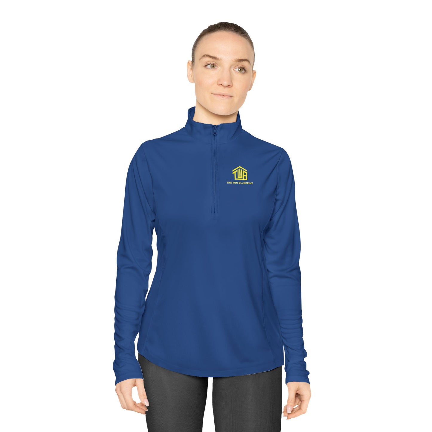 Stylish Ladies Quarter-Zip Pullover, Perfect for Workout, Casual Outings, Fall Layers, Gift for Her, Cozy & Chic