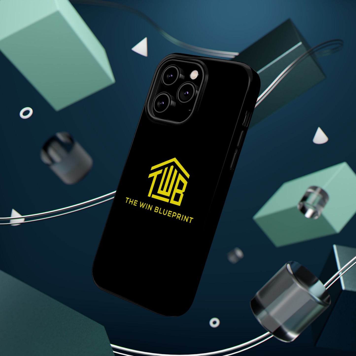 Magnetic Phone Cases for The Win Blueprint, Custom Tough Case, Gift for Homeowners, Stylish Protection, Durable Mobile Cover