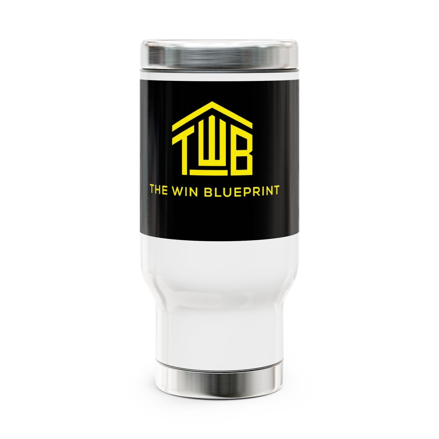 Travel Mug - The Win Blueprint Stainless Steel Cup, Insulated Travel Tumbler, Perfect for Coffee Lovers, Gifts for Home or Office, [...]