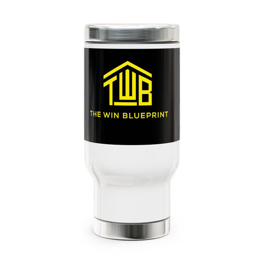 Travel Mug - The Win Blueprint Stainless Steel Cup, Insulated Travel Tumbler, Perfect for Coffee Lovers, Gifts for Home or Office, [...]