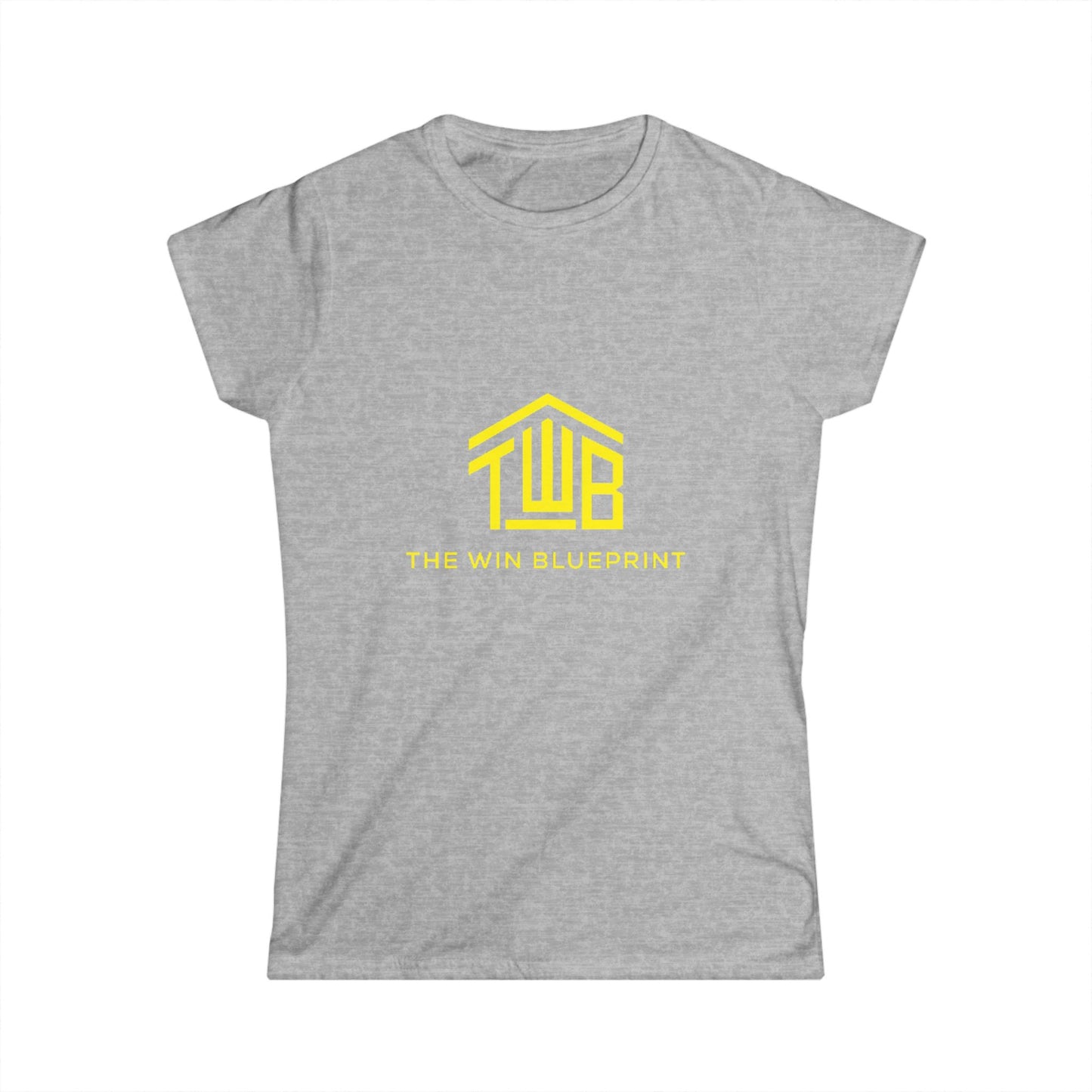 Women's Softstyle Tee with Home Theme, Cozy Casual Top, Gift for Her, Summer Wardrobe Staple, Graphic Tee for Friends, Housewarming Shirt