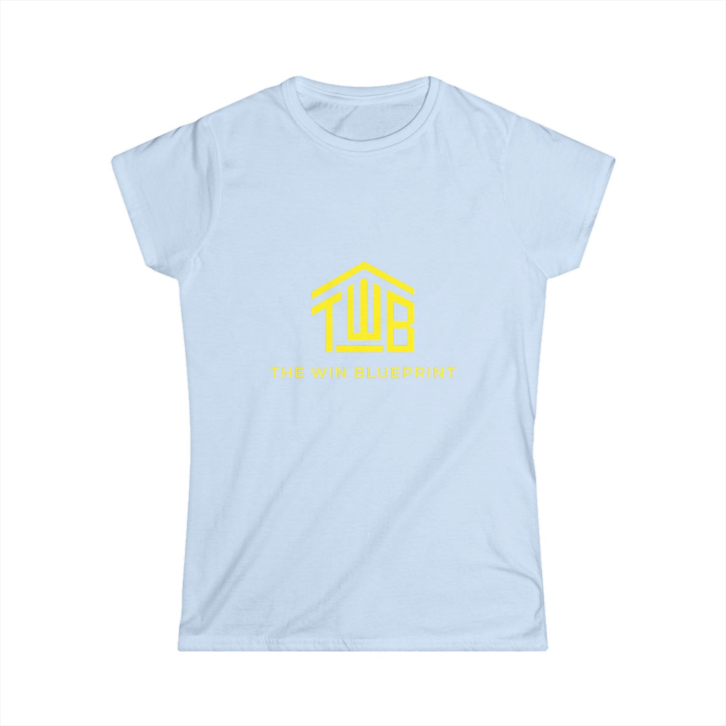 Women's Softstyle Tee with Home Theme, Cozy Casual Top, Gift for Her, Summer Wardrobe Staple, Graphic Tee for Friends, Housewarming Shirt